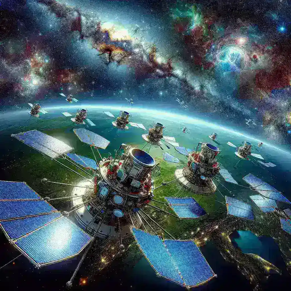 "Peluncuran 27 satelit baru menuju orbit rendah Bumi sebagai saingan Starlink, menunjukkan kemajuan teknologi komunikasi luar angkasa."